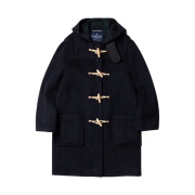 London Tradition Martin Mens Duffle Coat Navy BW A06