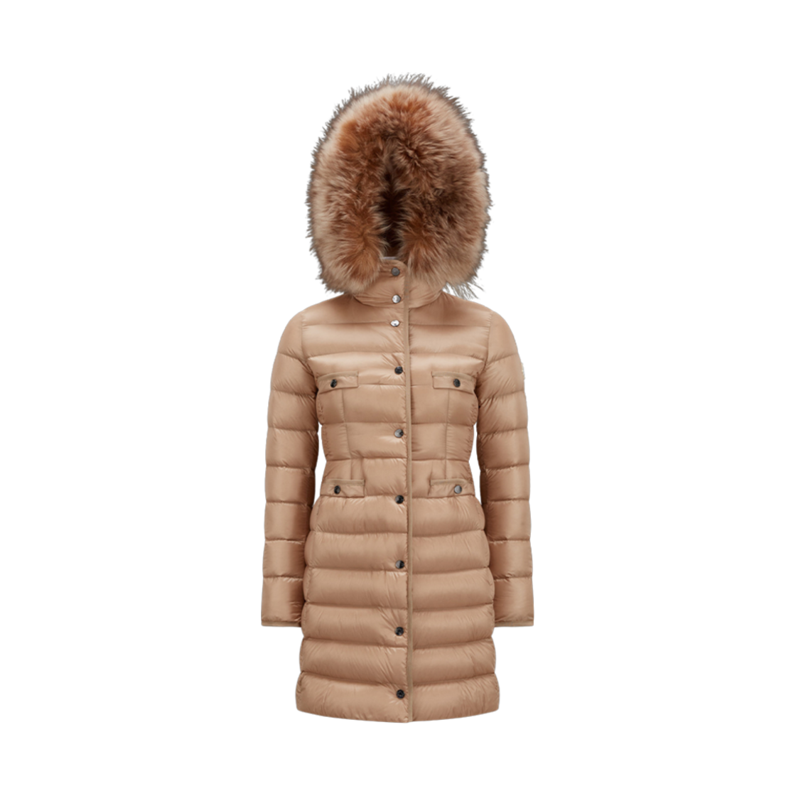 I2-093-1C00037-595FE-239 (W) Moncler Hirmafur Long Down Jacket Beige - 23FW