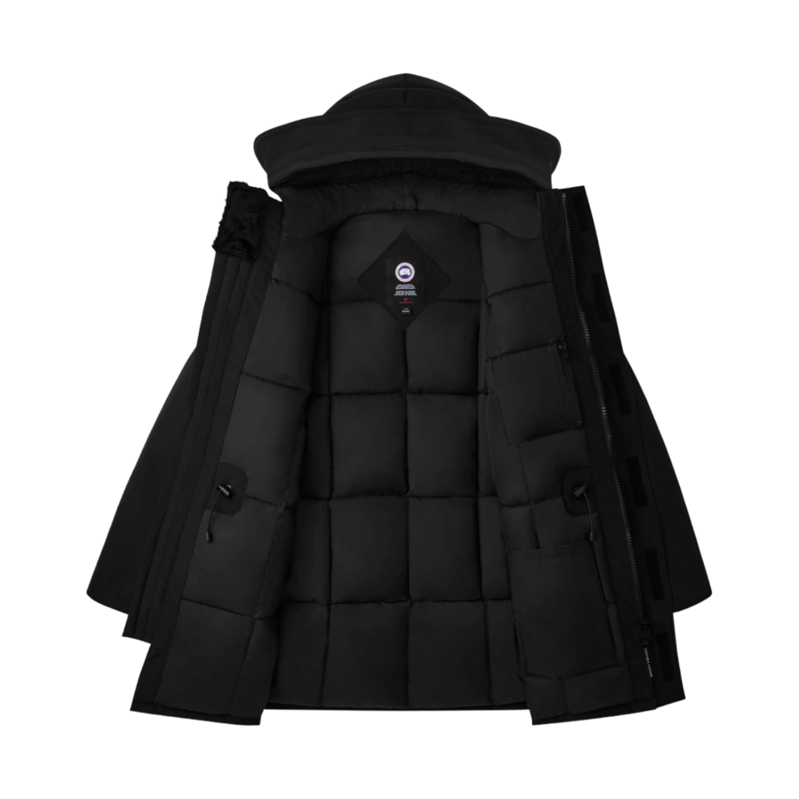 캐나다 구스 후디 트림 시타델 파카 블랙(Canada Goose Citadel Parka with Hoody Trim Black) - 2