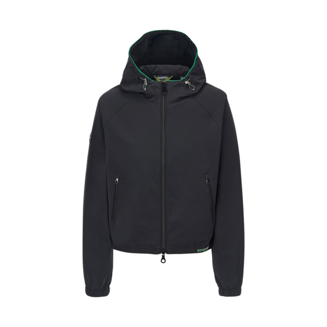 (W) 듀베티카 트레나 풀 집 블랙((W) Duvetica Trena Full Zip Black)