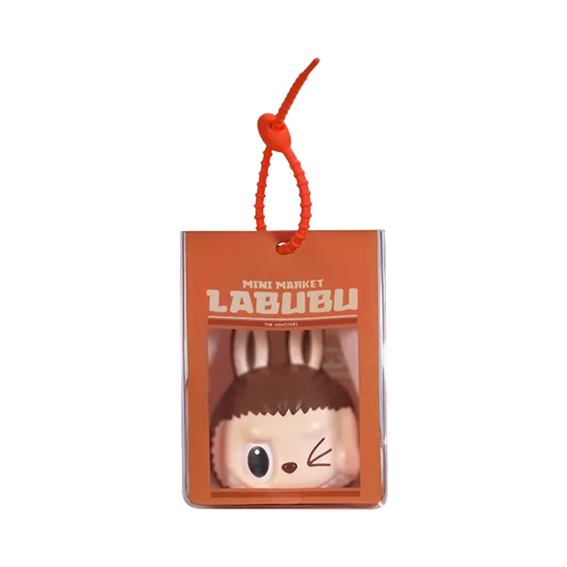 팝마트 라부부 더 몬스터즈 와키 마트 시리즈 핀치 펜던트 야키토리 (개봉 박스)(Pop Mart Labubu The Monsters Wacky Mart Series Pinch Pendant Yakitori (Opened Case))