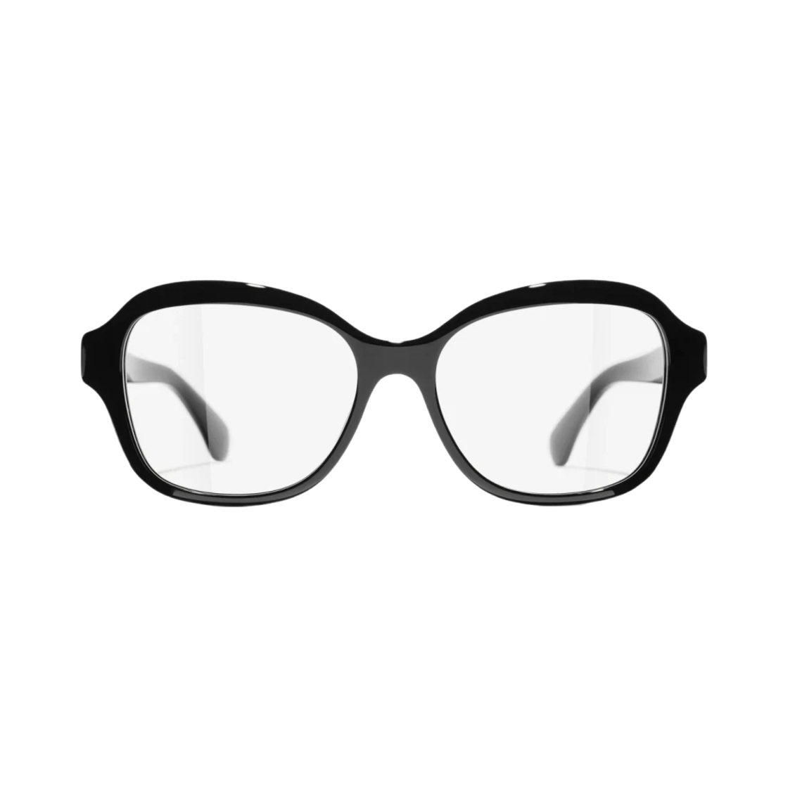 샤넬 스퀘어 프레임 아세테이트 글래스 펄 & 블랙(Chanel Square Eyeglasses Acetate Glass Pearls & Black) - 1
