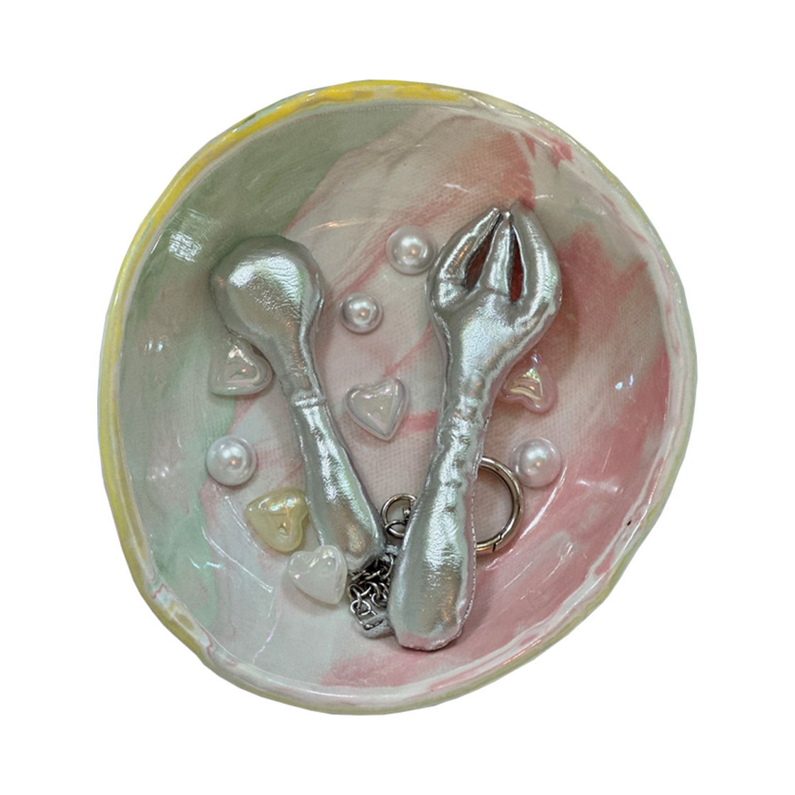 [3% 적립] 푸펫 포크락 키링([3% 적립] POUPPET Enjoy ur lunch Keyring)