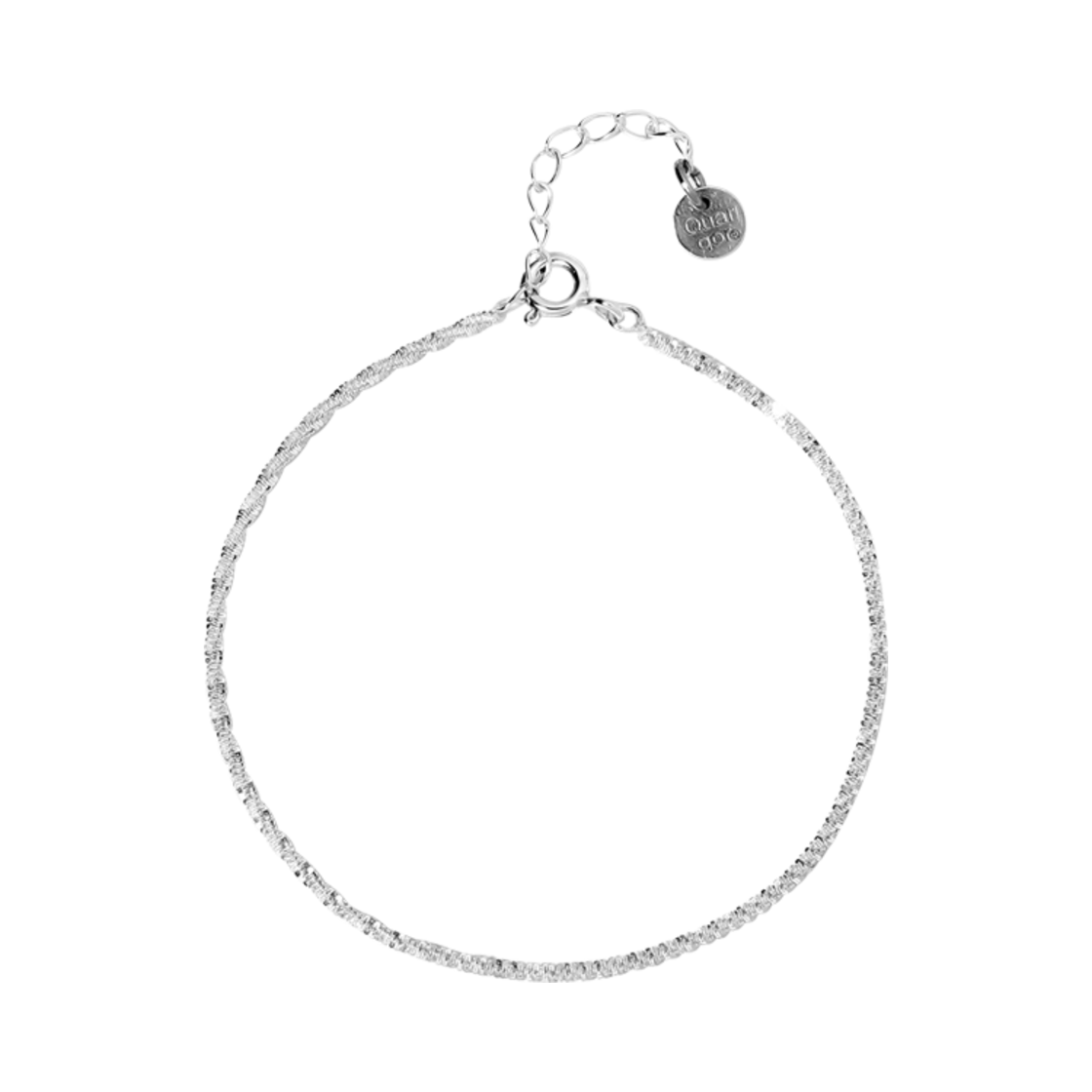 쿼르코어 #7316 실버92.5 브레이슬릿(Quarqor #7316 Silver92.5 Bracelet)