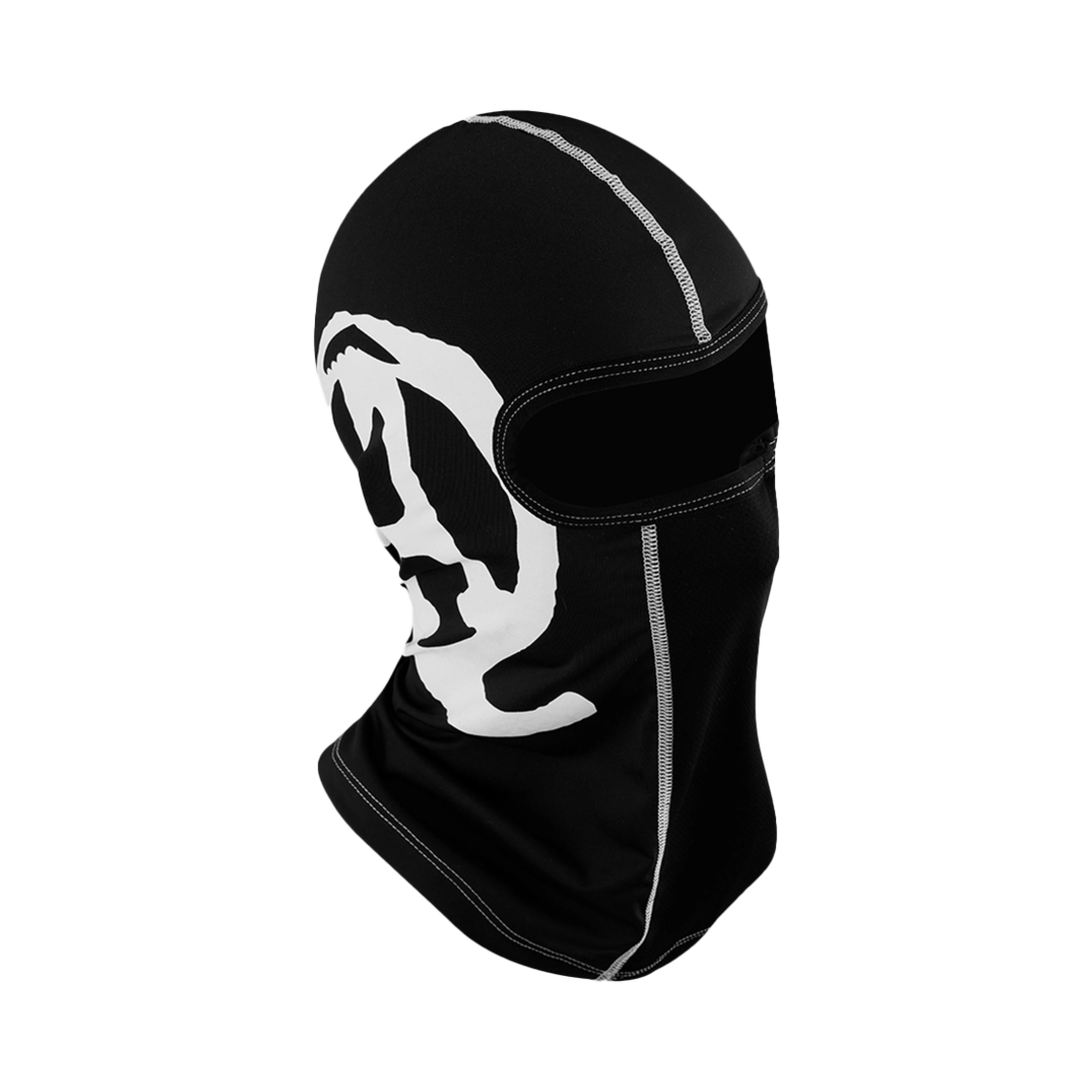 KSAQ23SSBC002-BK Aq x Hardhitters Zippered Balaclava