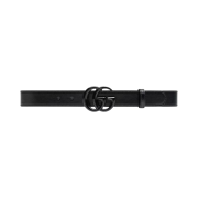 Gucci GG Marmont Thin Belt Black
