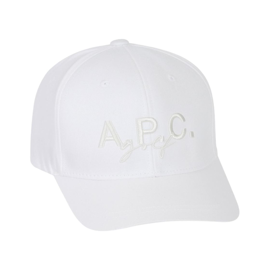 아페쎄 골프 진스 볼캡 화이트(A.P.C. Golf Jean's Ball Cap White)