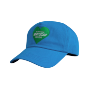 Honey Scoop House Heart Logo 5-Panel Cap Blue