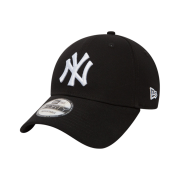 New Era Adjustable 9Forty New York Yankees Essential Cap Black