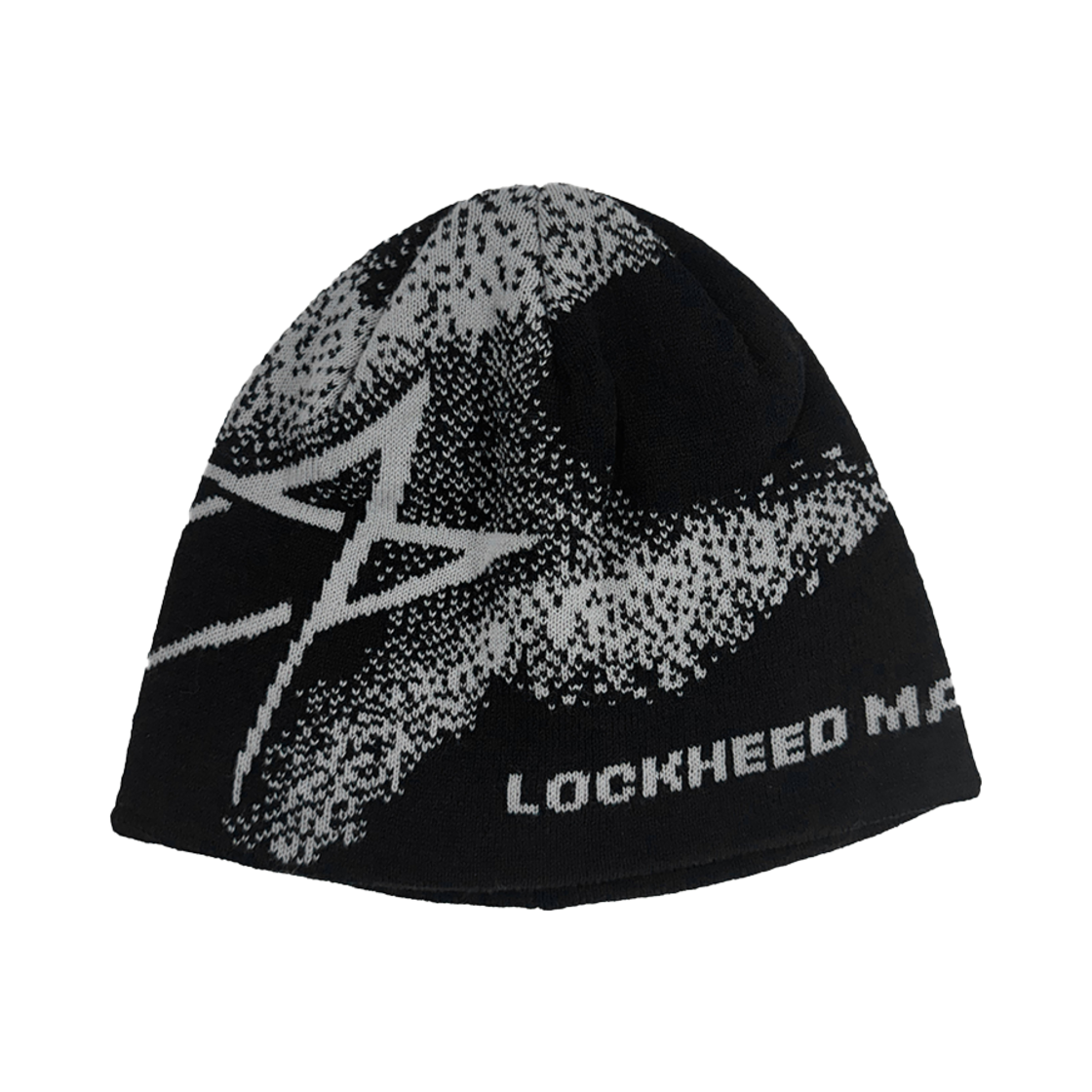 L25UAB041BLK LOCKHEED MARTIN Jacquard Beanie Black
