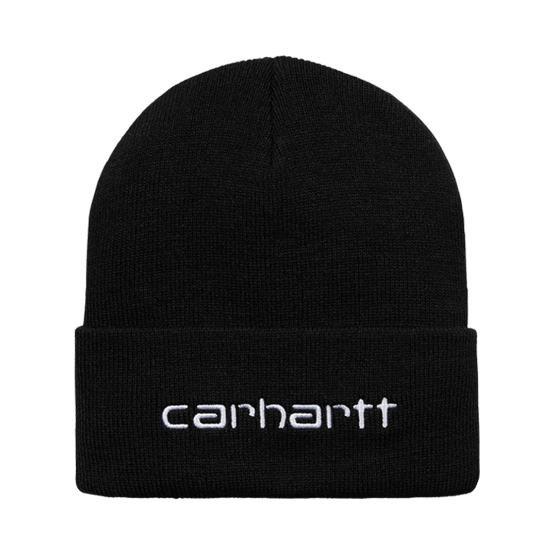 칼하트 WIP 스크립트 비니 블랙