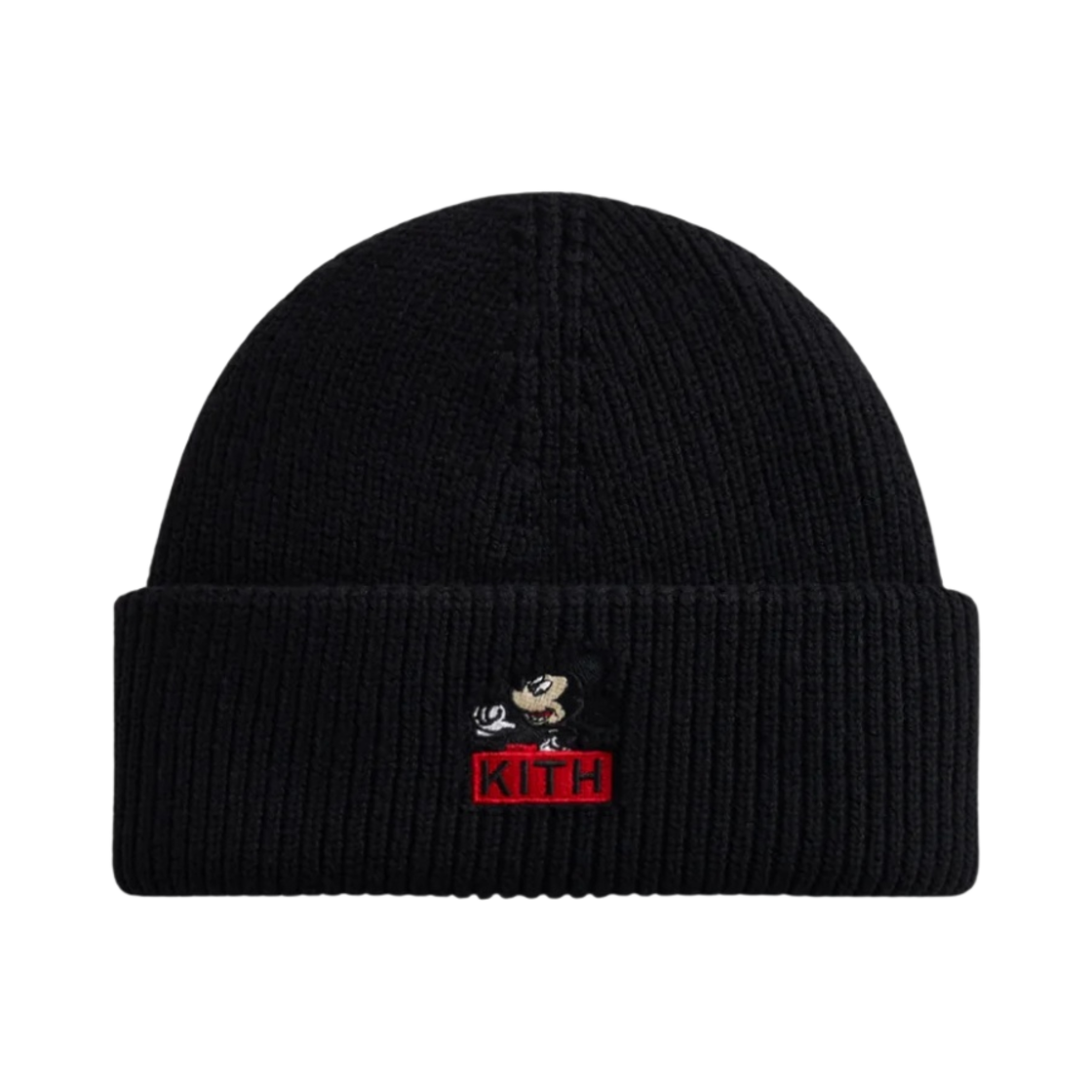 키스 x 디즈니 포 미키 앤 프렌즈 미키 미아 비니 블랙(Kith x Disney for Mickey & Friends Mickey Mia Beanie Black)