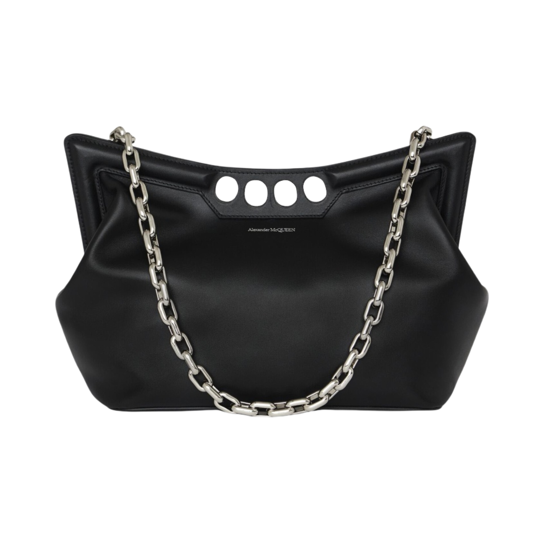 알렉산더 맥퀸 피크백 블랙(Alexander McQueen Peak Bag Black) - 1