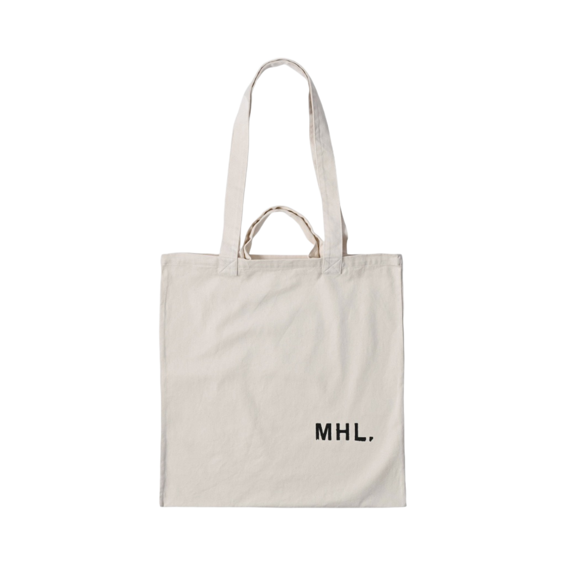 UHAC0178Y00FURNAT Magaret Howell Light Cotton Drill Shopper Bag Natural