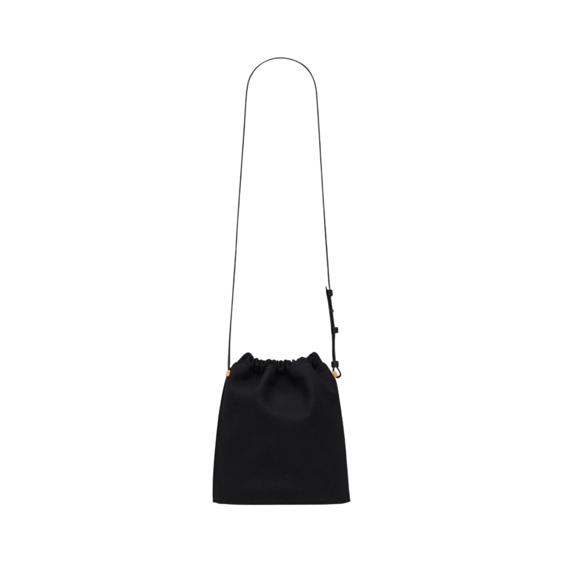 생로랑 자수 펠트 스무스 레더 리브 고시 레이스드 버킷백 블랙 골드(Saint Laurent Rive Gauche Laced Bucket Bag in Embroidered Felt and Smooth Leather Black Gold) - 3