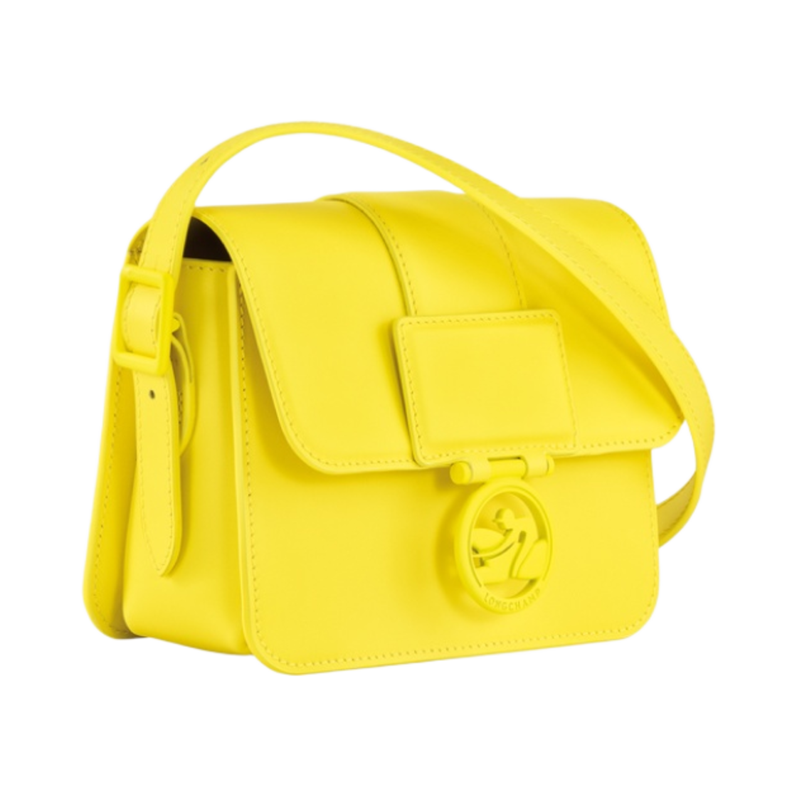 롱샴 박스 트롯 크로스바디백 S 레몬(Longchamp Box Trot Crossbody Bag S Lemon) - 2