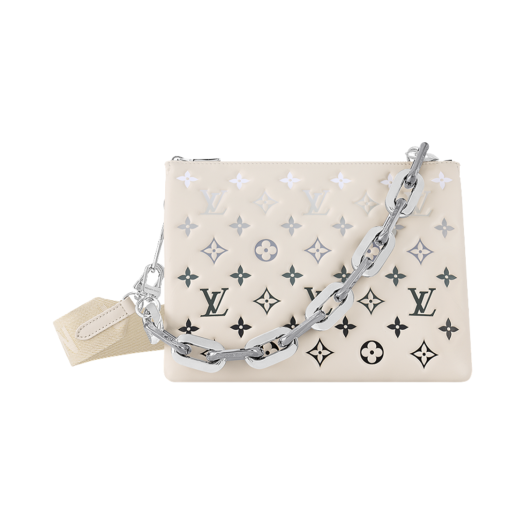 Louis Vuitton Coussin PM Cream Gray