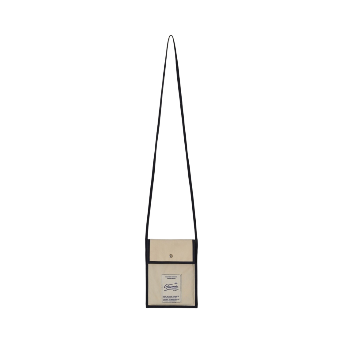 파사드 패턴 브리즈 크로스백 에크루(Facade Pattern Breeze Crossbag Ecru)