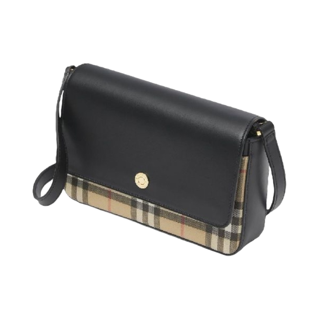 버버리 빈티지 체크 뉴 햄프셔 페니 크로스바디백 블랙(Burberry Vintage Check New Hampshire Penny Crossbody Bag Black) - 2