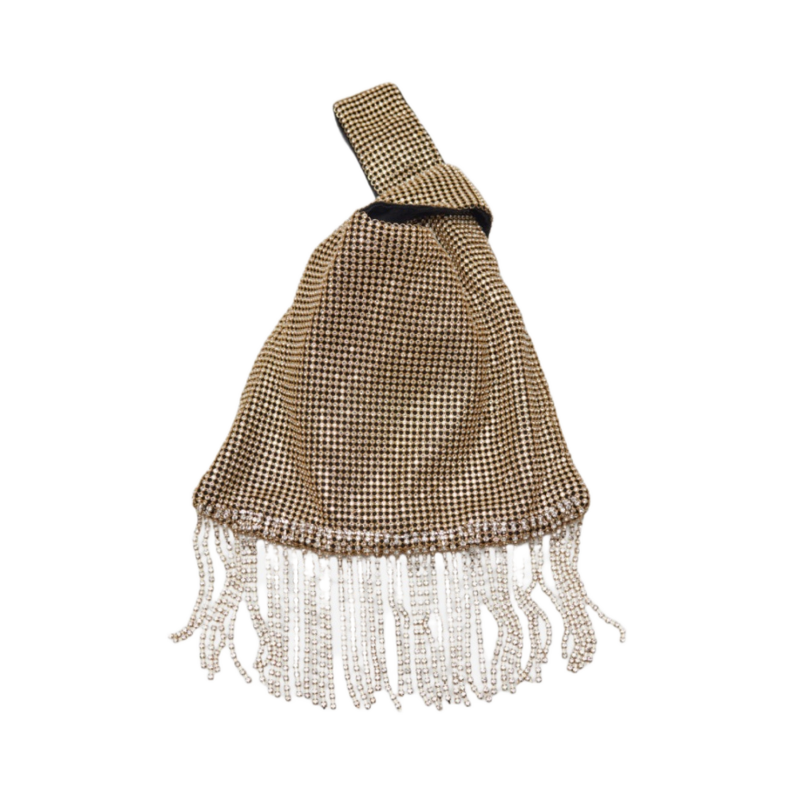 앤아더스토리즈 라인스톤 스터디드 클러치 골드(& Other Stories Rhinestone Studded Clutch Bag Gold)