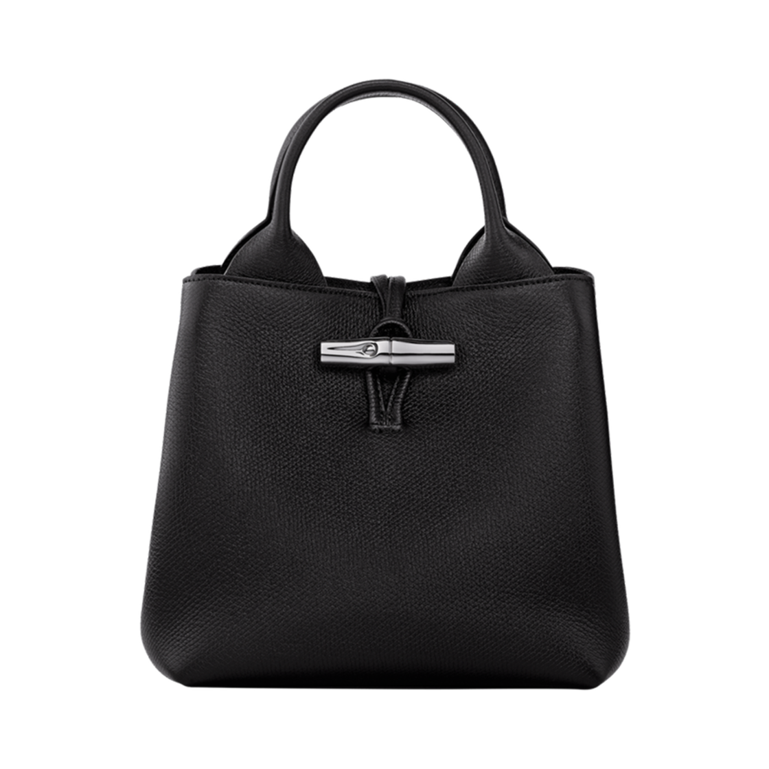 10273HFP001 Longchamp Le Roseau S Top Handbag Black
