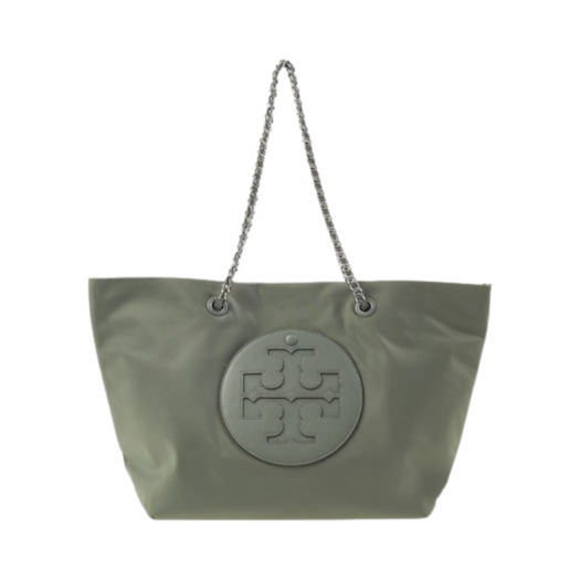 Tory Burch Ella Chain Tote Bag Stone