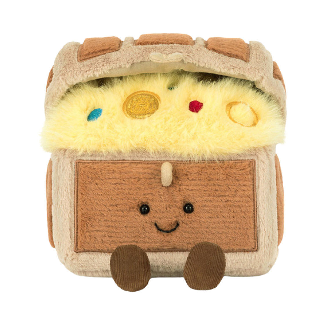 젤리캣 어뮤저블 트레져 체스트 골드 브라운(Jellycat Amuseables Treasure Chest Gold Brown) - 1