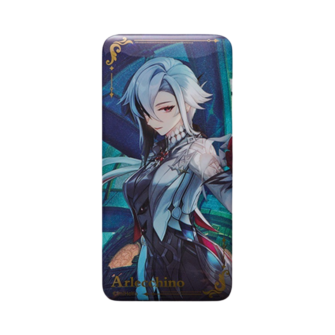 원신 사각 뱃지 아를레키노(Genshin Badge Square Arlecchino)