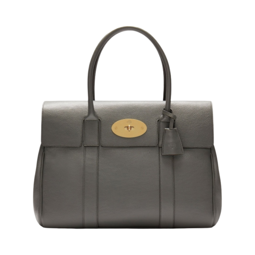 Mulberry Small Classic Grain Bayswater Charcoal