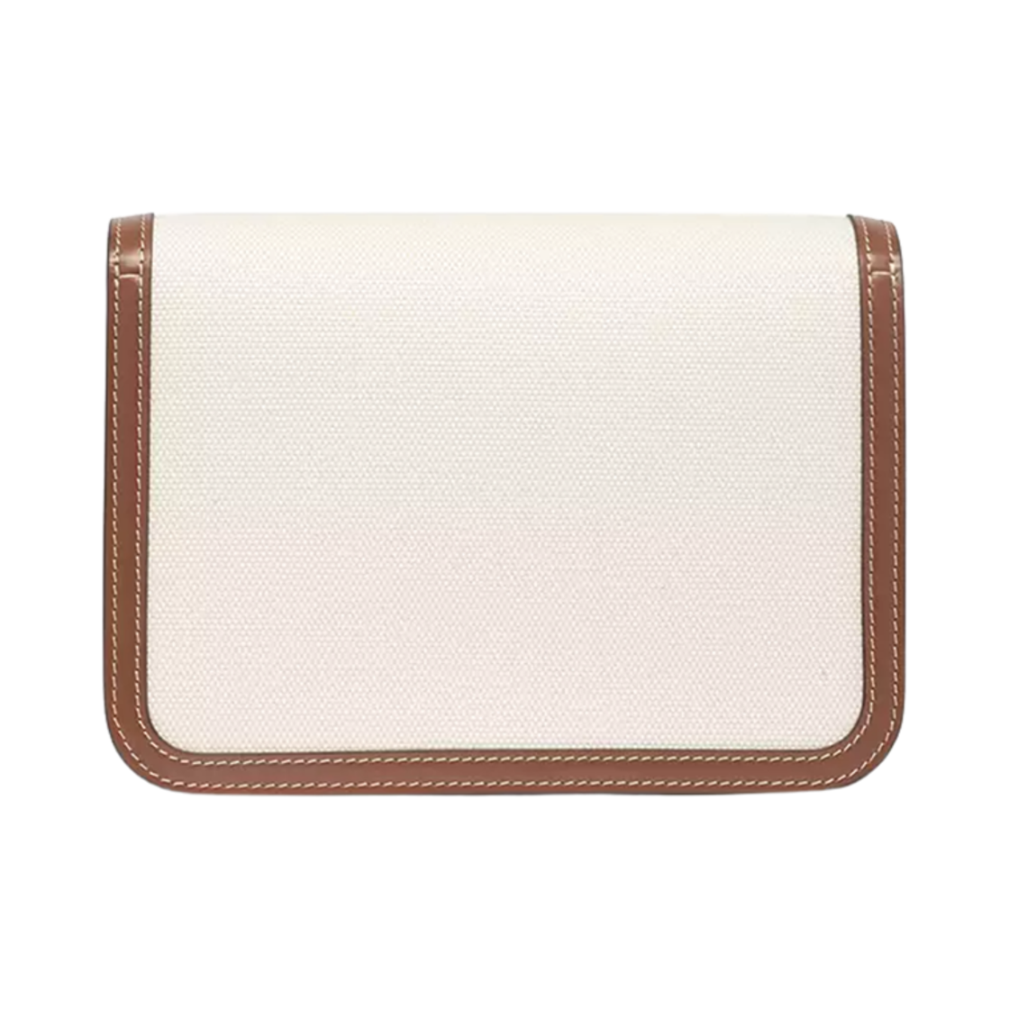 버버리 투톤 캔버스 레더 스몰 TB 백 내츄럴 몰트 브라운(Burberry Two-Tone Canvas Leather Small TB Bag Natural Malt Brown) - 2
