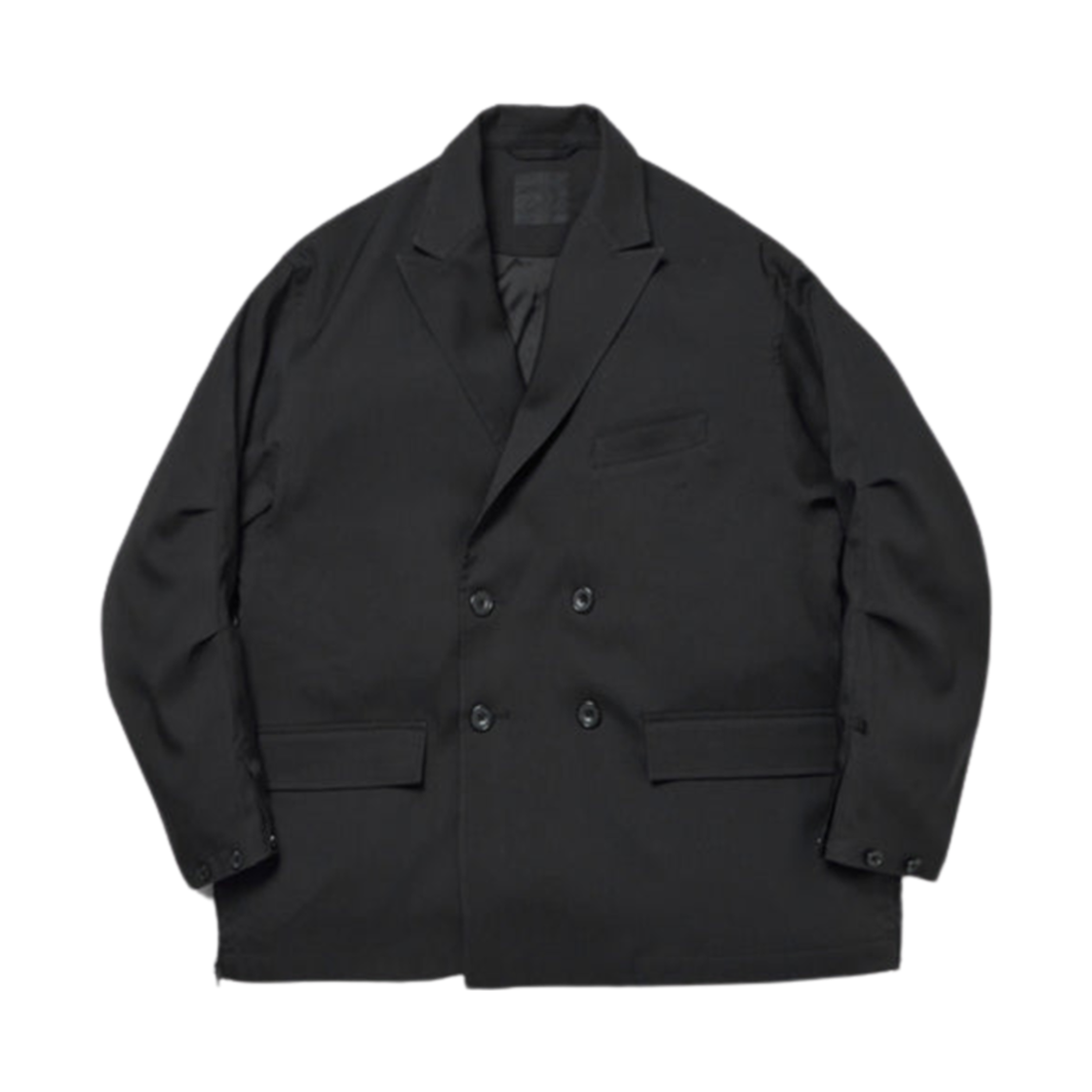 BJ-57024WL (W) Daiwa Pier39 Tech Double Breasted Jacket Polyserge Black