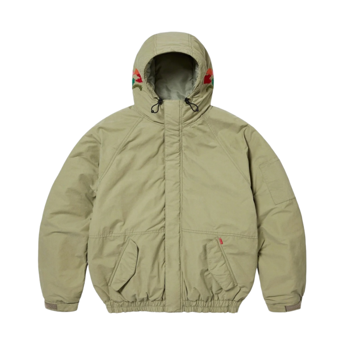 슈프림 니들포인트 후드 자켓 올리브 - 23FW(Supreme Needlepoint Hooded Jacket Olive - 23FW) - 2