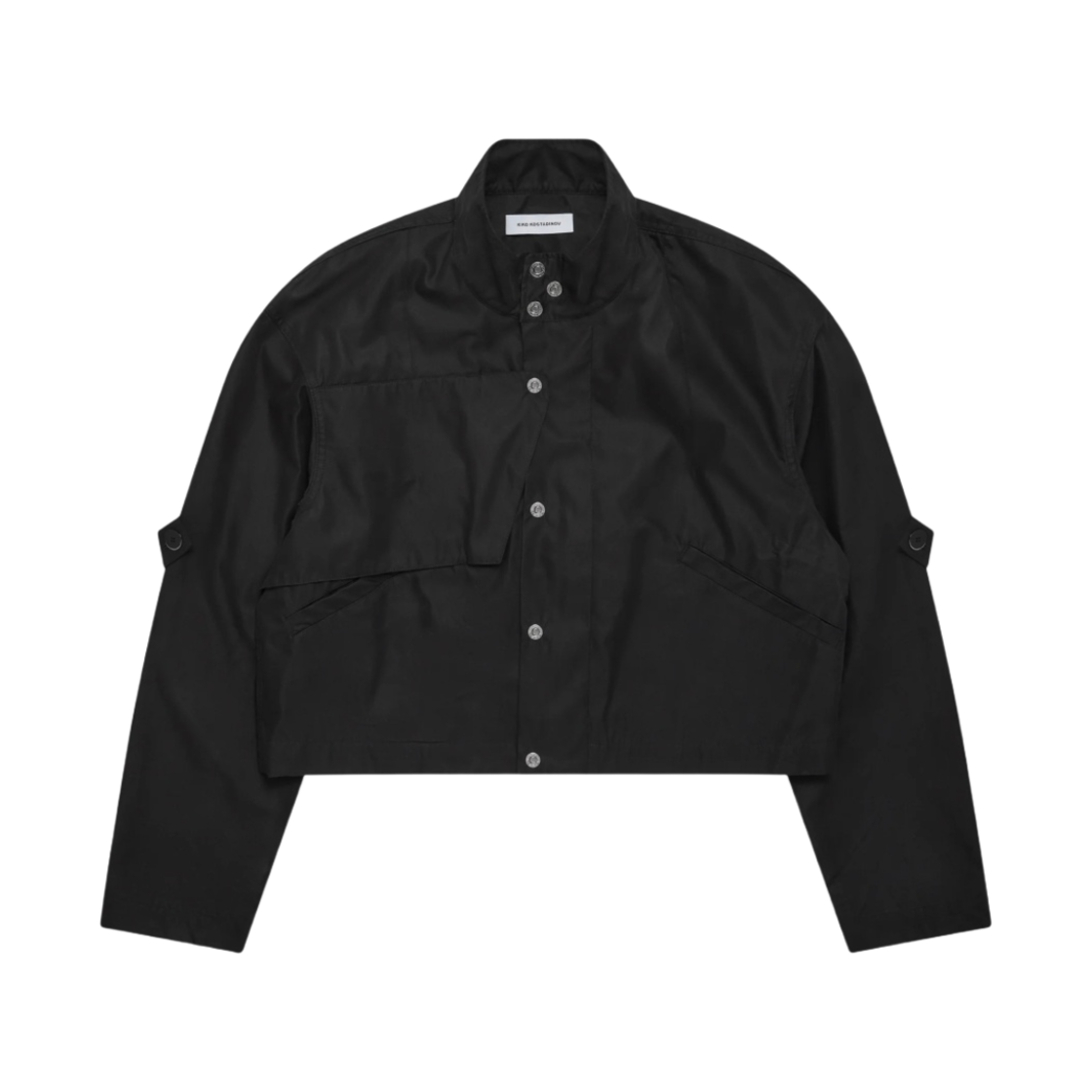 키코 코스타디노브 메노 크롭 자켓 크로우 블랙(Kiko Kostadinov Meno Cropped Jacket Crow Black)
