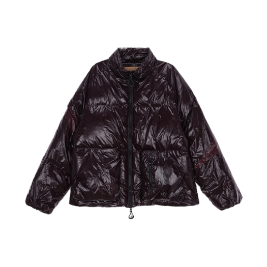 W) 마뗑킴 하이 넥 클래식 퍼퍼 다운 점퍼 네이비 | Matin Kim