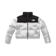 (W) The North Face White Label Novelty Nuptse Down Jacket Silver