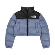 (W) The North Face Nuptse Short Jacket Folk Blue