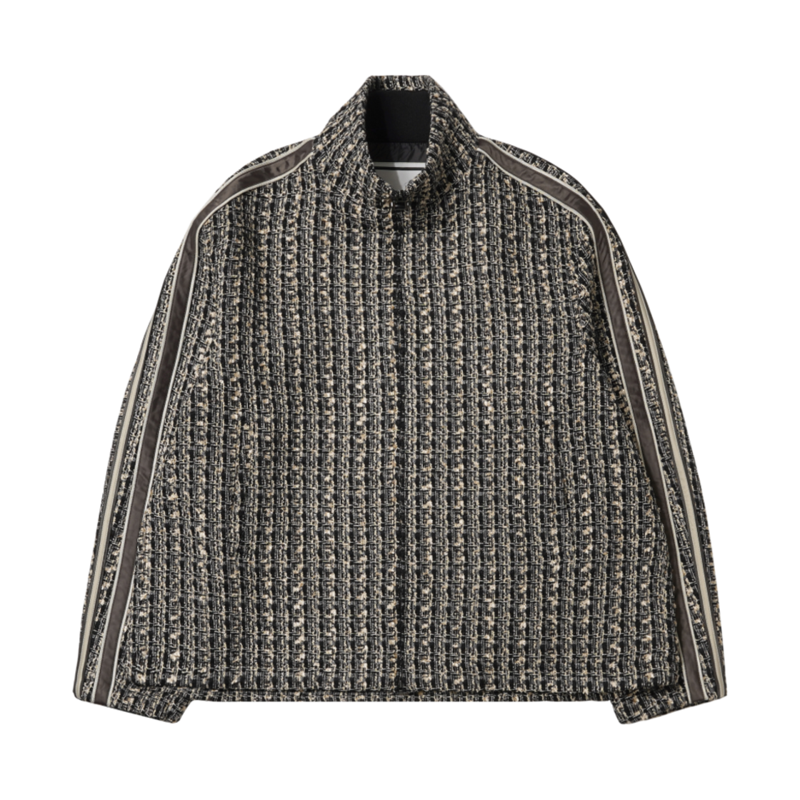 (W) 우영미 트위드 밴딩 자켓 그레이 - 24FW