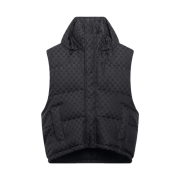 Balenciaga x Gucci The Hacker Project Cocoon Puffer Vest Black