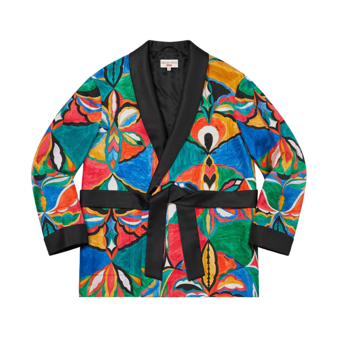 슈프림 x 에밀리오 푸치 실크 스모킹 자켓 멀티컬러 - 21SS(Supreme x Emilio Pucci Silk Smoking Jacket Multi-Color - 21SS) - 1
