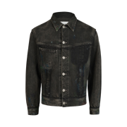 Maison Margiela Paint Denim Jacket Black