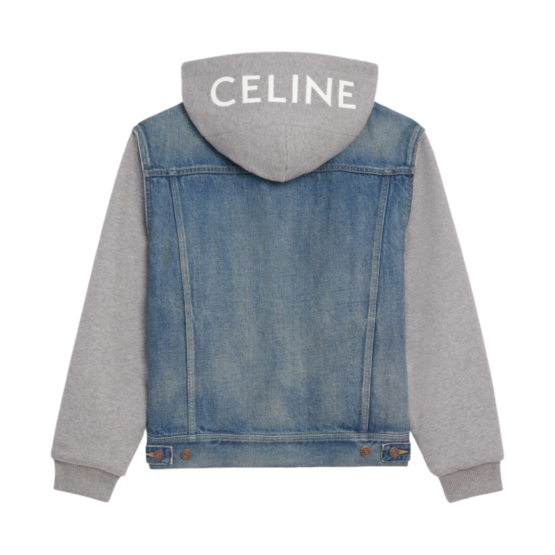 (W) 셀린느 데님 트러커 자켓 유니온 워시((W) Celine Trucker Jacket in Denim Union Wash) - 2