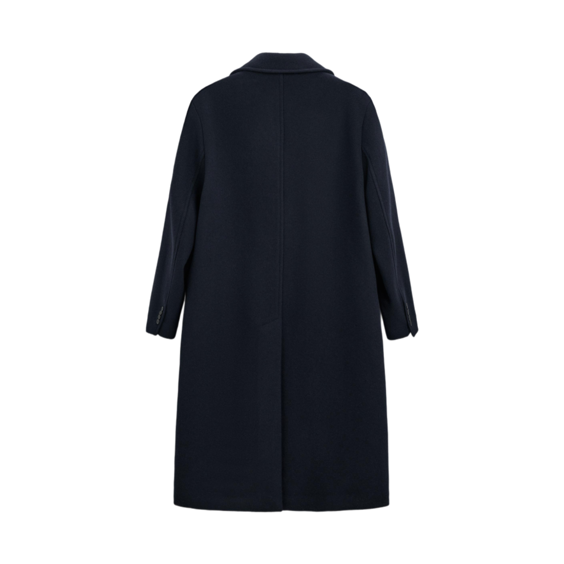 자라 울 블렌드 코트 네이비 블루(Zara Wool Blend Coat Navy Blue) - 2