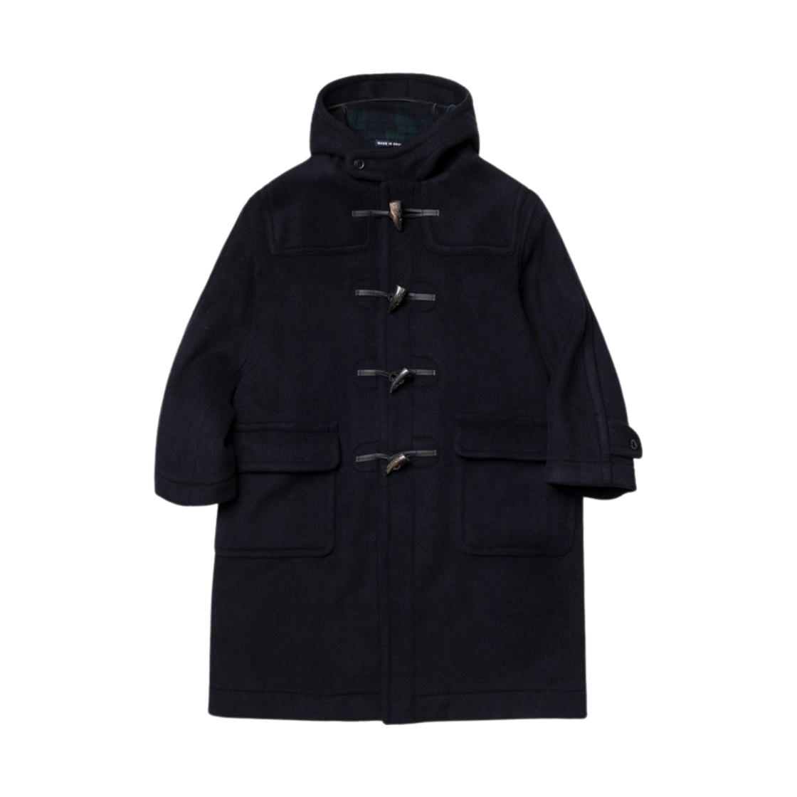 런던 트레디션 밀포드 맨즈 오버사이즈 더플 코트 네이비 BW 28(London Tradition Milford Mens Oversize Duffle Coat Navy BW 28)