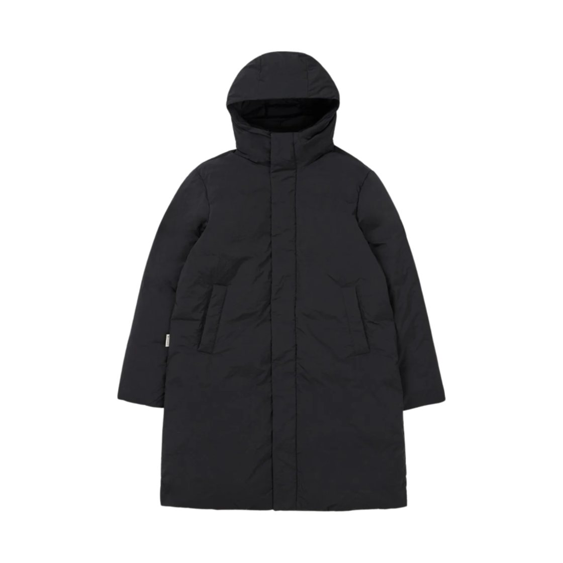 S24WMGDJ66 Snow Peak City Camper Long Down Jacket Black