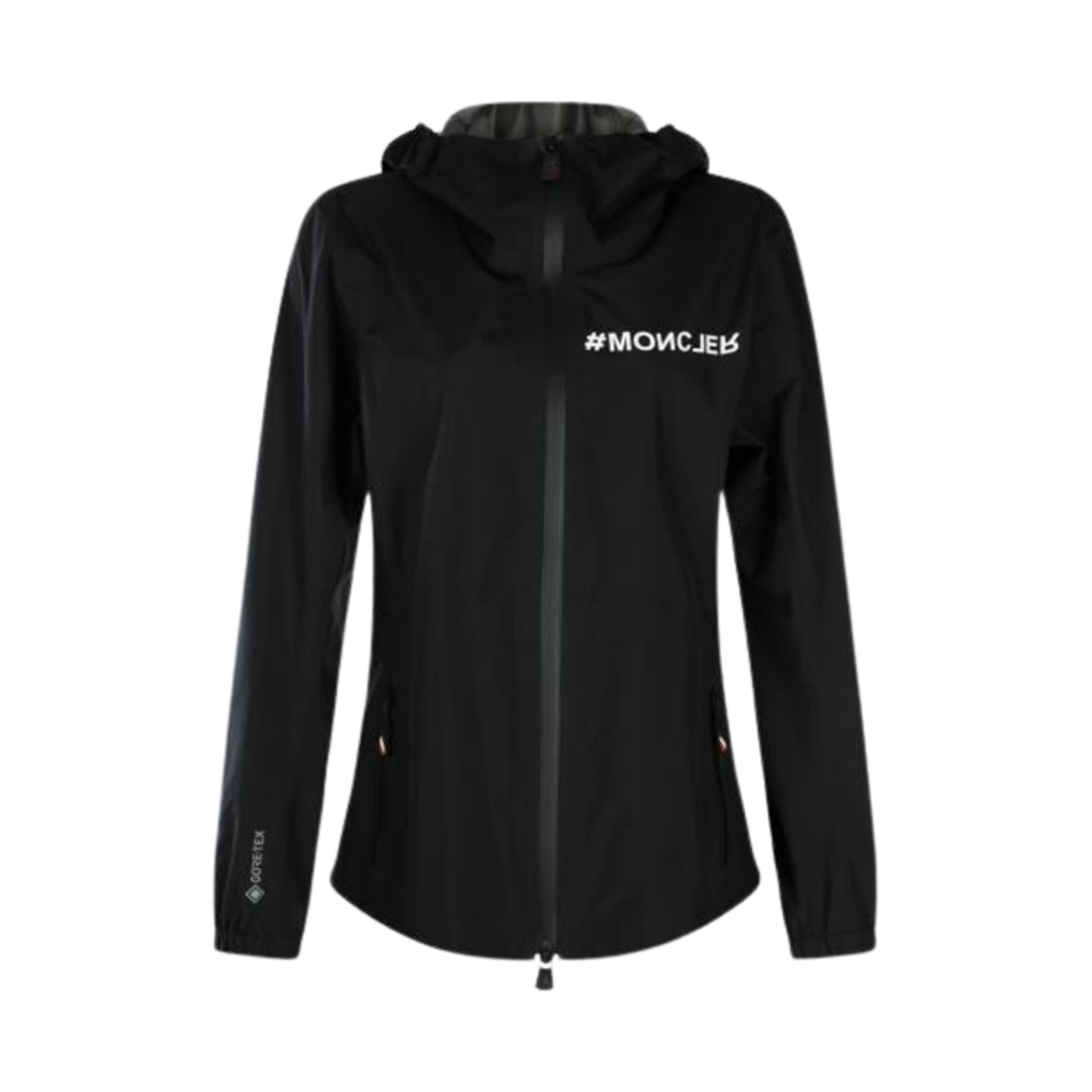 J1-098-1A00002-54AL5-999 (W) Moncler Valles Hooded Shell Jacket Black - 24SS
