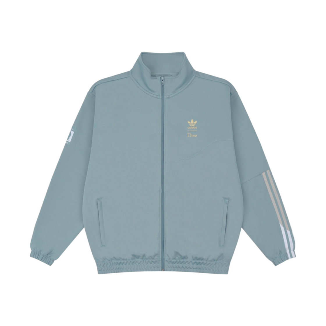 아디다스 x 다임 슈퍼파이어 트랙 자켓 매직 그레이 - KR 사이즈