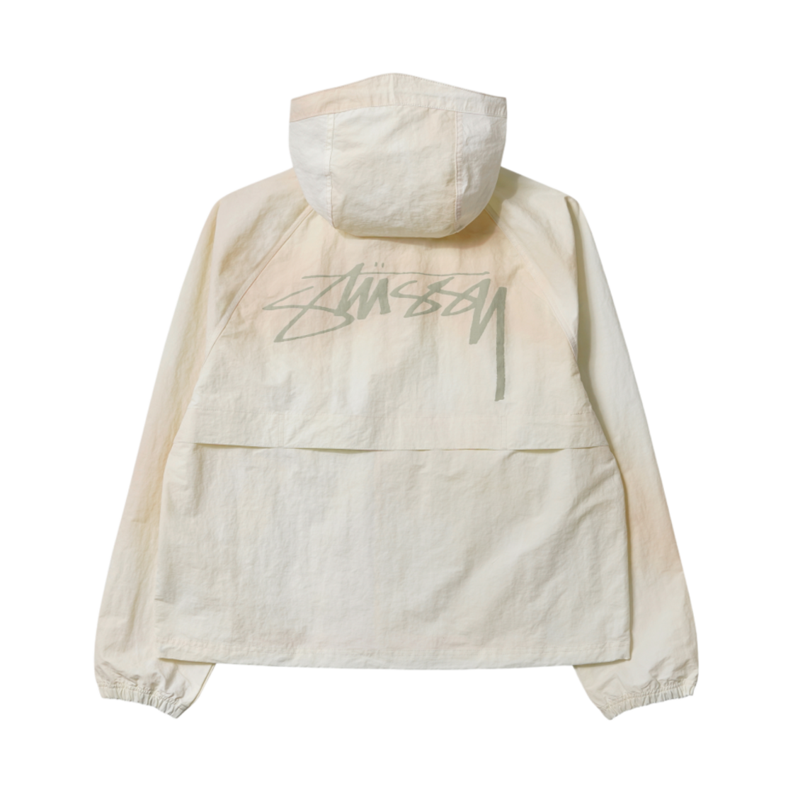 스투시 웨이브 다이 비치 쉘 자켓 본(Stussy Wave Dye Beach Shell Jacket Bone)