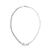 Haleine Antique Silver & Pearl Visions Necklace