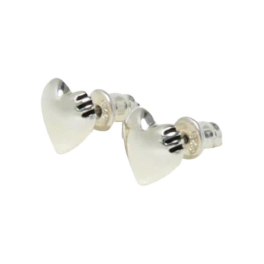 HUMAN MADE ❤️ Heart Silver Earring Silver Human Made