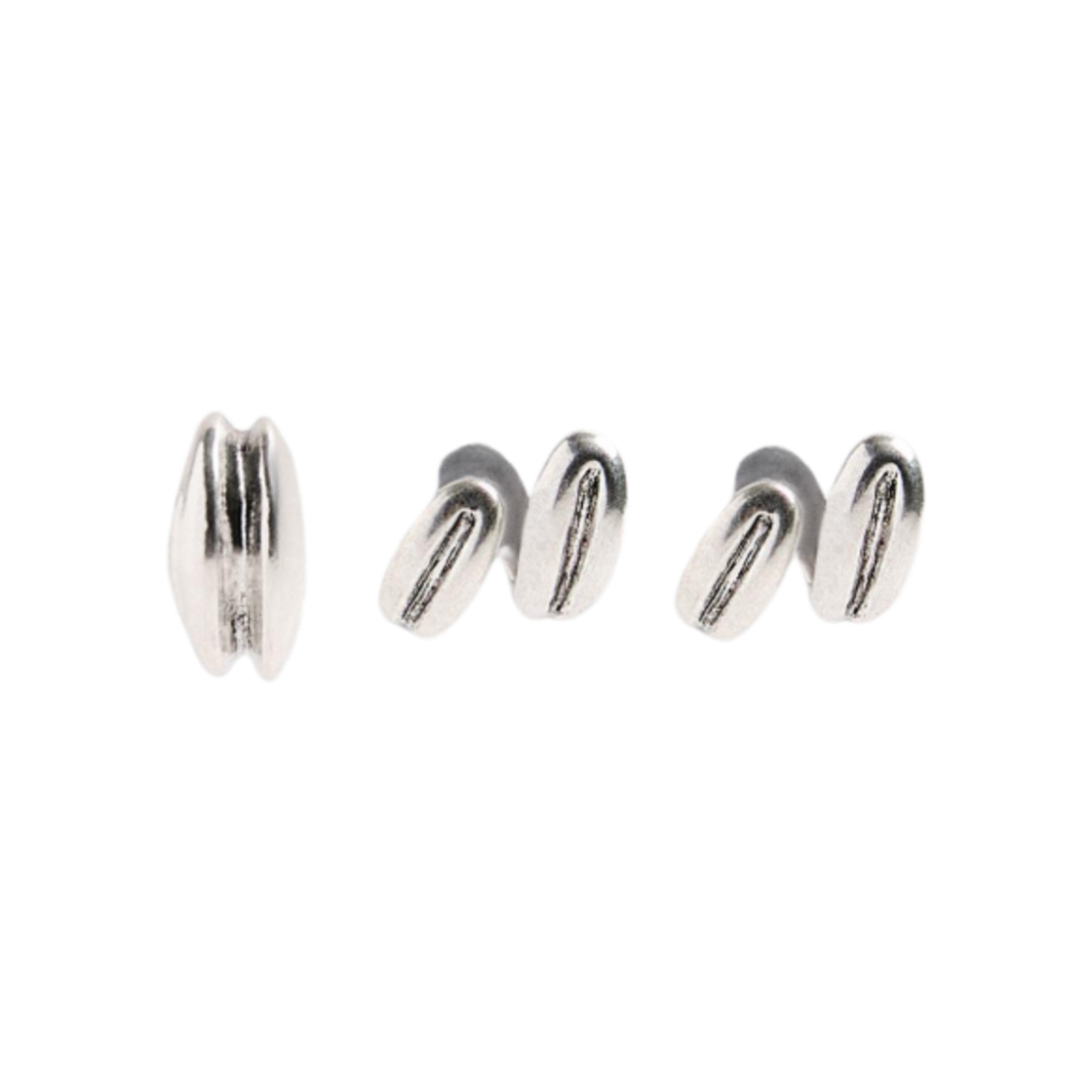 8435/319/808 Zara x Nanushka Earring and Ear Cuff Pack Silver